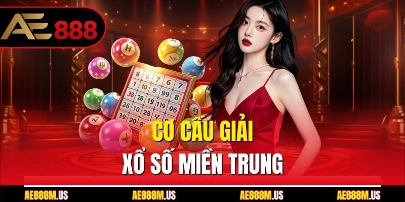 Cơ cấu giải xổ số miền Trung